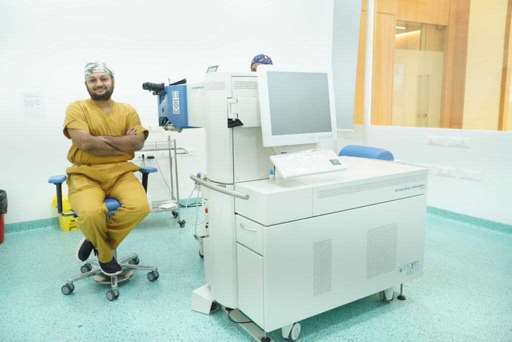 "SCHWIND AMARIS 1050RS excimer laser platform" and "Alcon WaveLight EX500 InnovEyes diagnostic suite"
