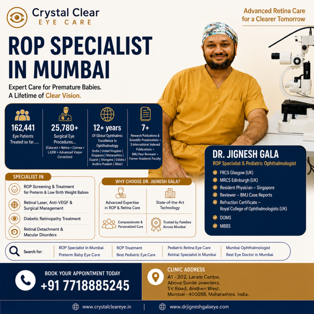 DrJignesh Gala ROP specialist in Mumbai