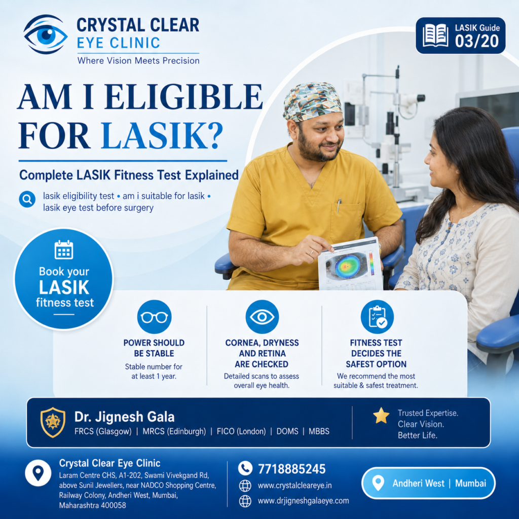 Are Eligibile for Lasik by DrJignesh Gala