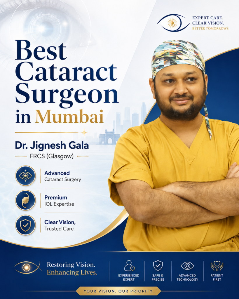 Best Cataract Surgeon in Mumbai | Dr Jignesh Gala FRCS Glasgow
